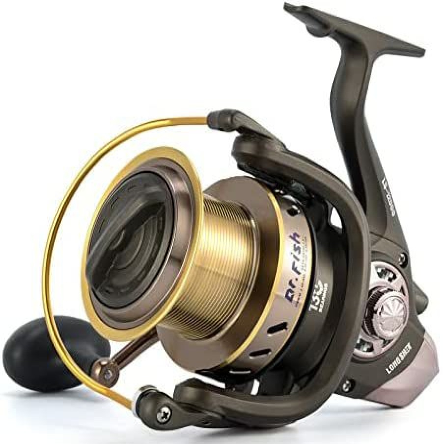 Cadence Lux Spinning Fishing Reels - Ultra Smooth Powerful Spinning Reel  with 9+1 Shielded BB, Lightweight Carbon Fiber Frame, 36LBs Max Drag,  5.2:1-6.2:1 High Speed Gear Ratio & Braid-Ready Spool